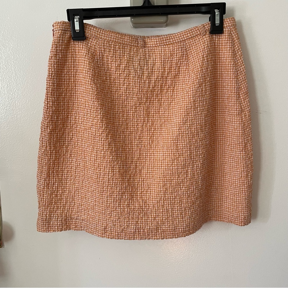 Paloma Wool cotton gingham mini skirt